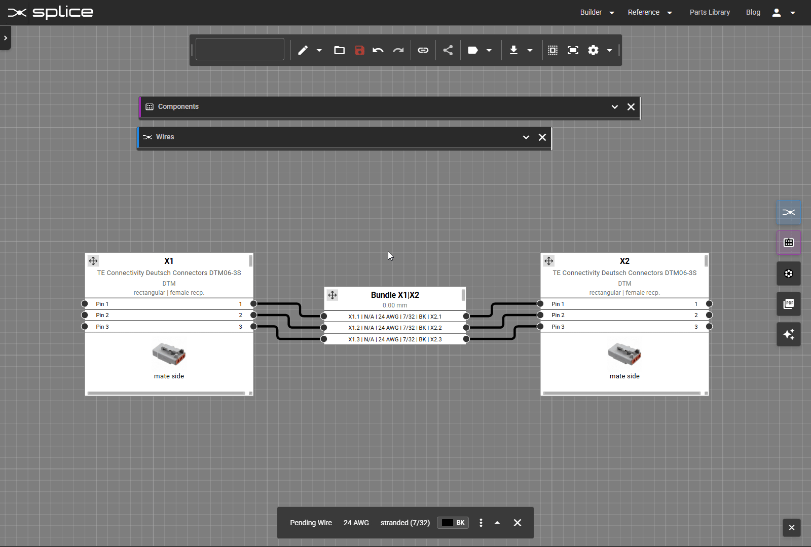 Adding bundle labels to connectors