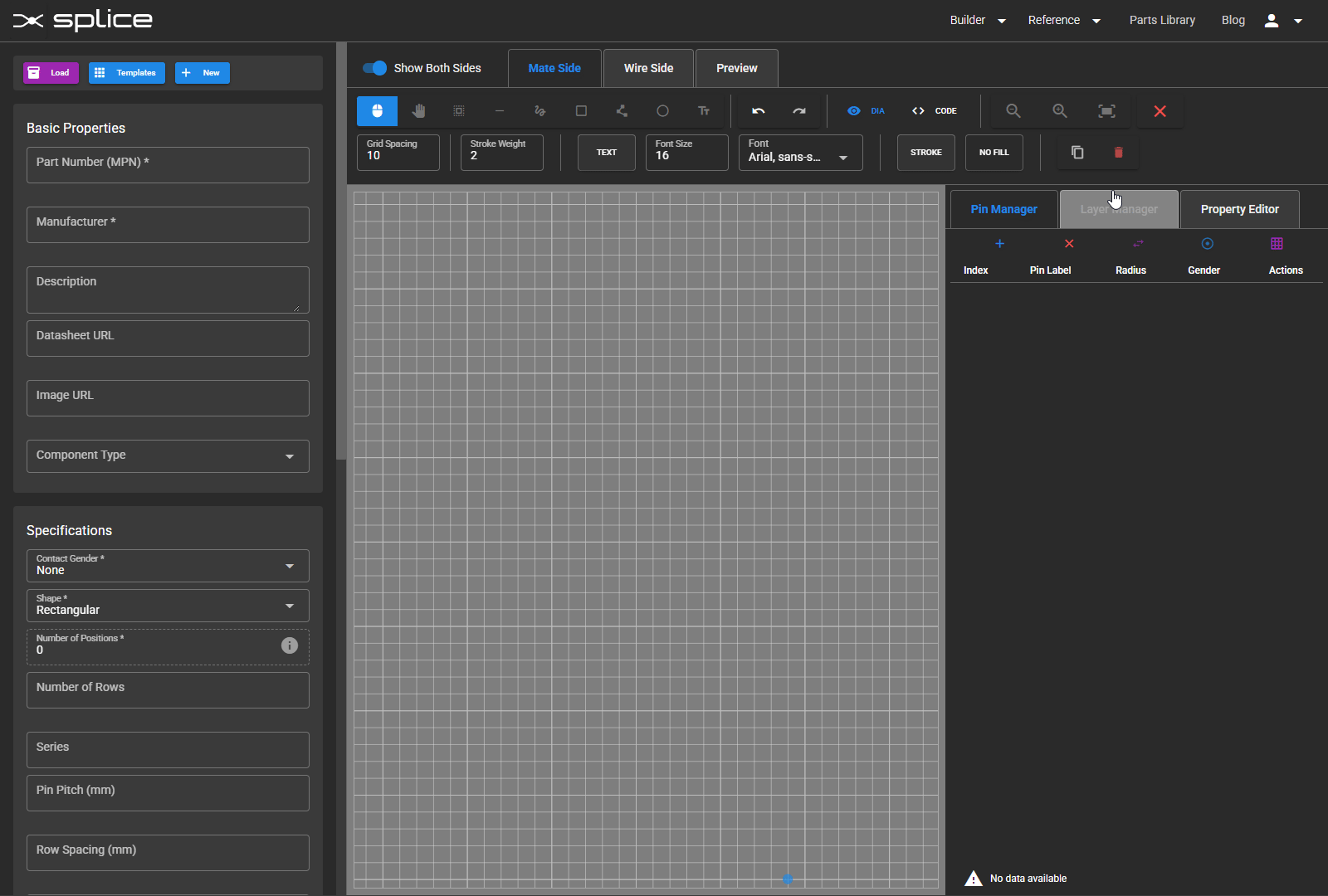 Pin Pattern Generation